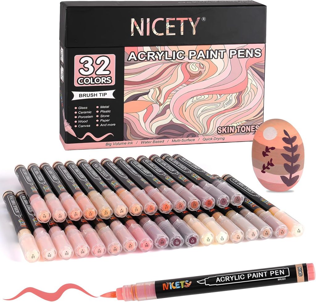 Nicety32_acryliques_Skintones_